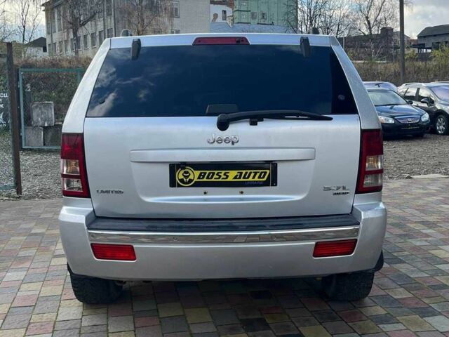 Серый Джип Гранд Чероки, объемом двигателя 5.7 л и пробегом 244 тыс. км за 9200 $, фото 5 на Automoto.ua