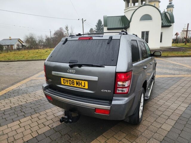 Сірий Джип Grand Cherokee, об'ємом двигуна 3 л та пробігом 189 тис. км за 5868 $, фото 9 на Automoto.ua