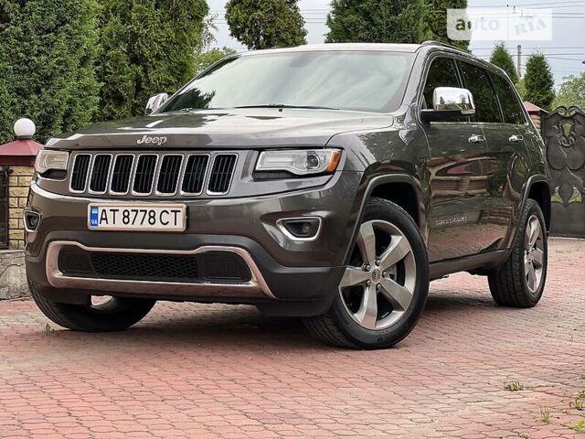 Сірий Джип Grand Cherokee, об'ємом двигуна 3 л та пробігом 98 тис. км за 21500 $, фото 1 на Automoto.ua