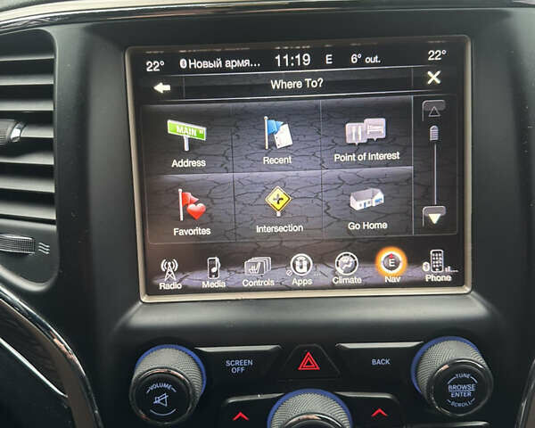 Серый Джип Гранд Чероки, объемом двигателя 3 л и пробегом 219 тыс. км за 20500 $, фото 22 на Automoto.ua