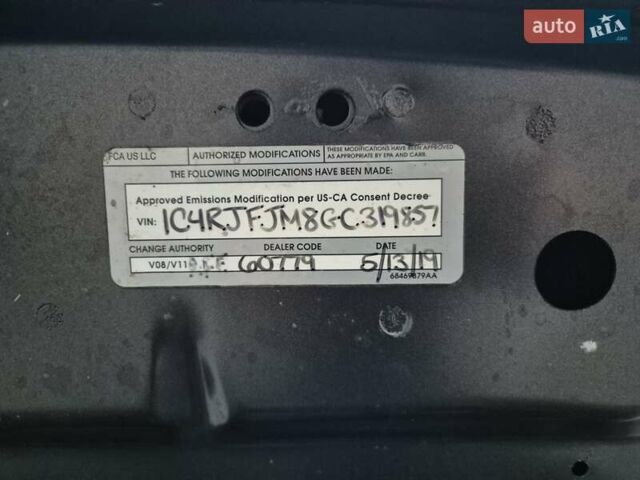 Серый Джип Гранд Чероки, объемом двигателя 2.99 л и пробегом 190 тыс. км за 25900 $, фото 24 на Automoto.ua