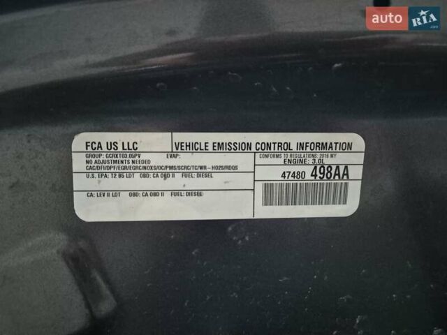 Серый Джип Гранд Чероки, объемом двигателя 2.99 л и пробегом 190 тыс. км за 25900 $, фото 25 на Automoto.ua