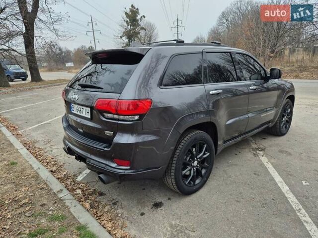Серый Джип Гранд Чероки, объемом двигателя 2.99 л и пробегом 190 тыс. км за 25900 $, фото 5 на Automoto.ua