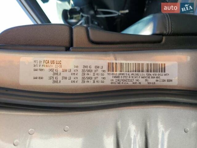 Сірий Джип Grand Cherokee, об'ємом двигуна 3.6 л та пробігом 160 тис. км за 4000 $, фото 11 на Automoto.ua