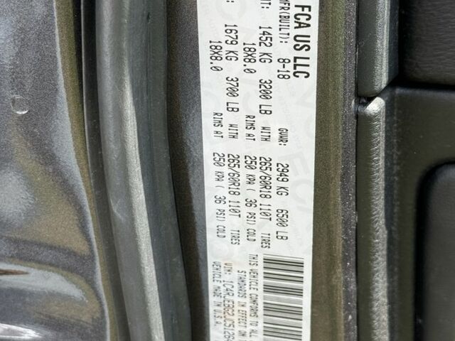 Серый Джип Гранд Чероки, объемом двигателя 3.6 л и пробегом 156 тыс. км за 21900 $, фото 7 на Automoto.ua