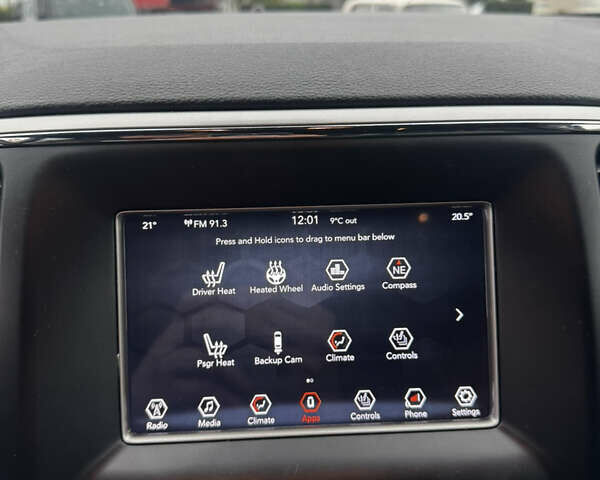 Сірий Джип Grand Cherokee, об'ємом двигуна 3.6 л та пробігом 132 тис. км за 19000 $, фото 27 на Automoto.ua