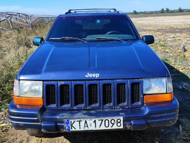 Синий Джип Гранд Чероки, объемом двигателя 2.5 л и пробегом 336 тыс. км за 2856 $, фото 1 на Automoto.ua