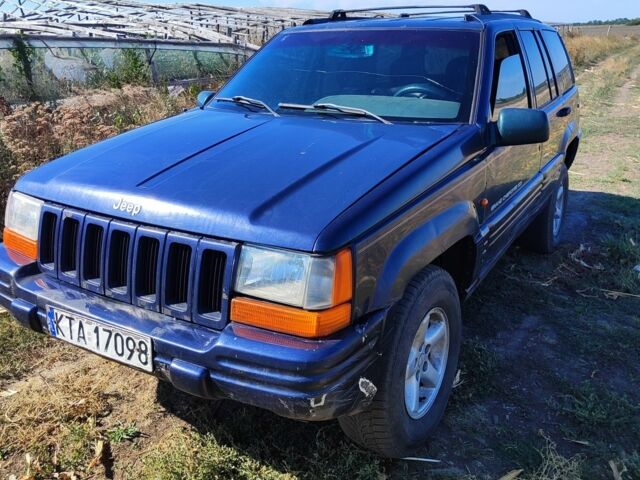 Синий Джип Гранд Чероки, объемом двигателя 2.5 л и пробегом 336 тыс. км за 2856 $, фото 2 на Automoto.ua