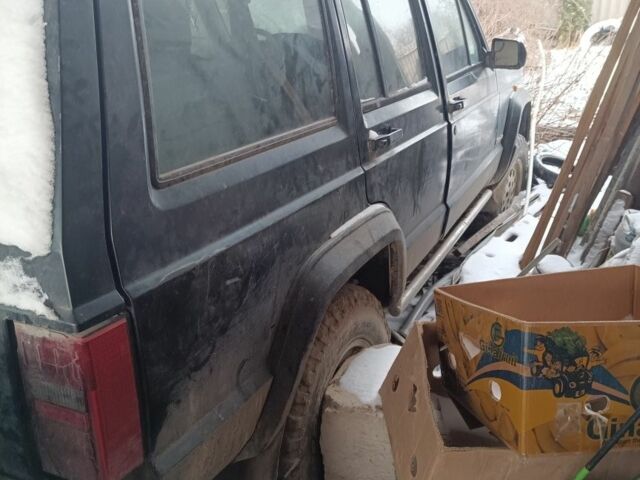 Синий Джип Гранд Чероки, объемом двигателя 2 л и пробегом 400 тыс. км за 1600 $, фото 5 на Automoto.ua