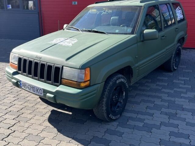 Синий Джип Гранд Чероки, объемом двигателя 2.5 л и пробегом 329 тыс. км за 4655 $, фото 1 на Automoto.ua