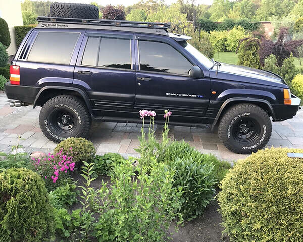 Синій Джип Grand Cherokee, об'ємом двигуна 4 л та пробігом 302 тис. км за 9500 $, фото 19 на Automoto.ua