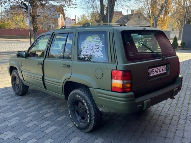 Синий Джип Гранд Чероки, объемом двигателя 2.5 л и пробегом 329 тыс. км за 4655 $, фото 5 на Automoto.ua