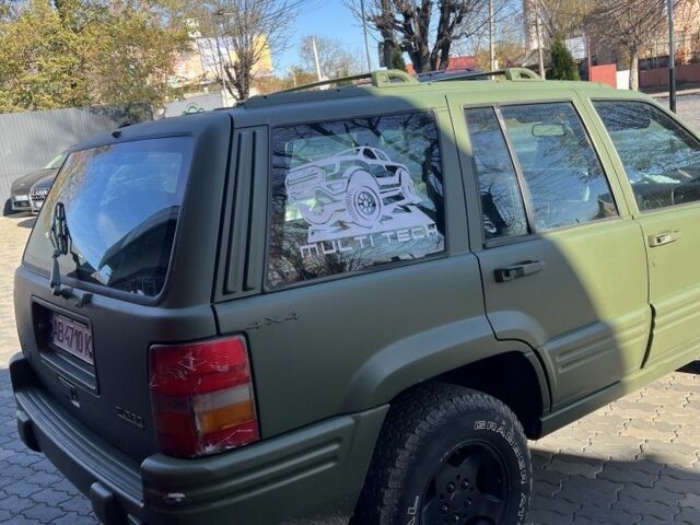 Синий Джип Гранд Чероки, объемом двигателя 2.5 л и пробегом 329 тыс. км за 4655 $, фото 4 на Automoto.ua