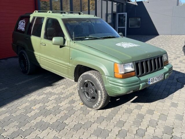 Синий Джип Гранд Чероки, объемом двигателя 2.5 л и пробегом 329 тыс. км за 4655 $, фото 3 на Automoto.ua