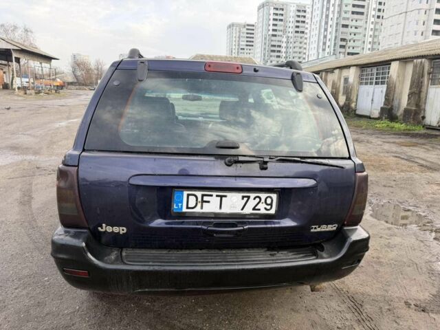 Синий Джип Гранд Чероки, объемом двигателя 2.5 л и пробегом 283 тыс. км за 3700 $, фото 5 на Automoto.ua