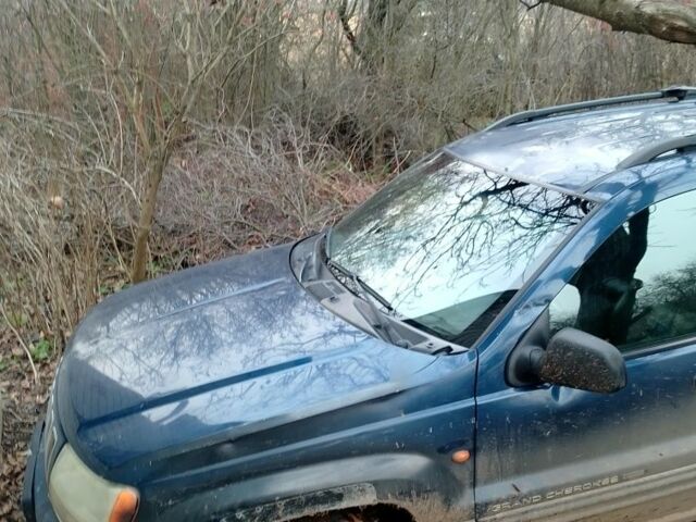 Синий Джип Гранд Чероки, объемом двигателя 3 л и пробегом 300 тыс. км за 4000 $, фото 1 на Automoto.ua