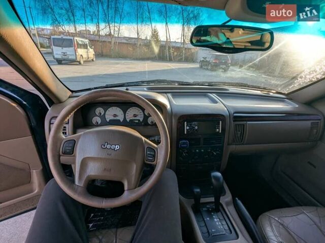 Синий Джип Гранд Чероки, объемом двигателя 4.7 л и пробегом 230 тыс. км за 6350 $, фото 11 на Automoto.ua