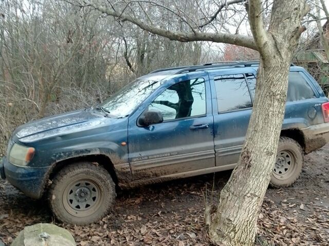 Синий Джип Гранд Чероки, объемом двигателя 3 л и пробегом 300 тыс. км за 4000 $, фото 5 на Automoto.ua