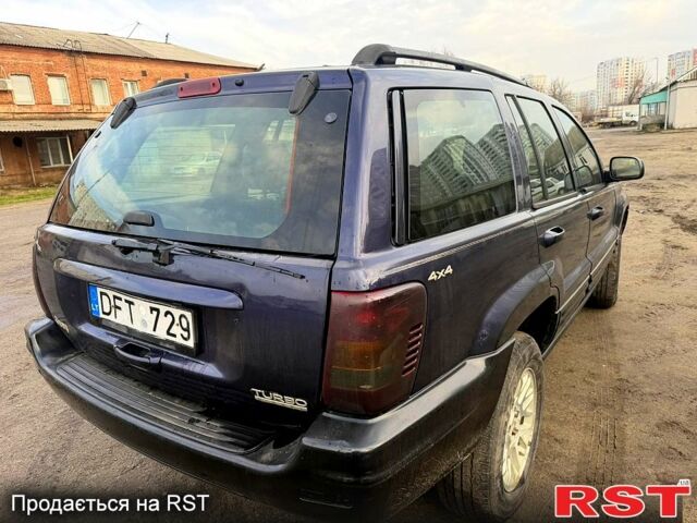 Синій Джип Grand Cherokee, об'ємом двигуна 2.5 л та пробігом 283 тис. км за 3700 $, фото 1 на Automoto.ua