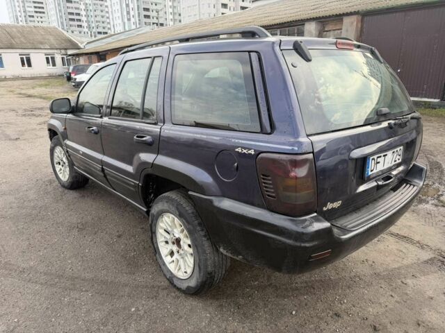 Синий Джип Гранд Чероки, объемом двигателя 2.5 л и пробегом 283 тыс. км за 3700 $, фото 1 на Automoto.ua
