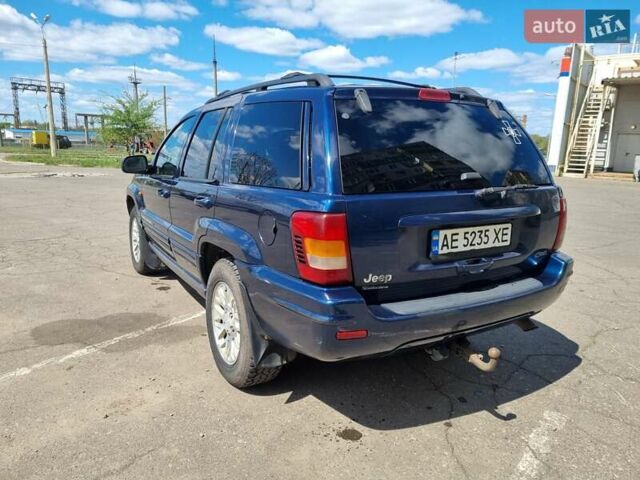 Синий Джип Гранд Чероки, объемом двигателя 2.69 л и пробегом 340 тыс. км за 7500 $, фото 5 на Automoto.ua