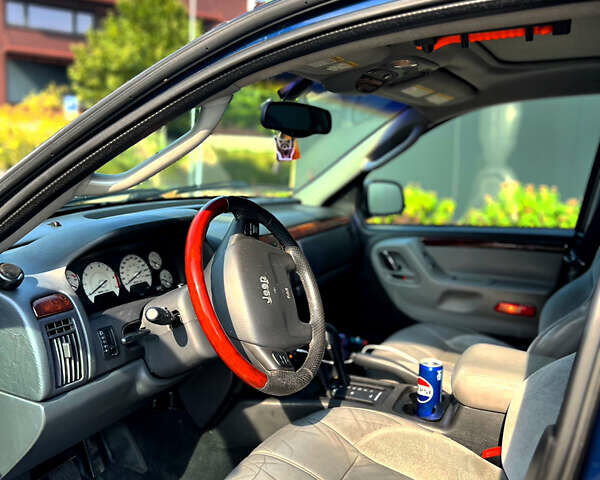 Синий Джип Гранд Чероки, объемом двигателя 4.7 л и пробегом 205 тыс. км за 9200 $, фото 8 на Automoto.ua