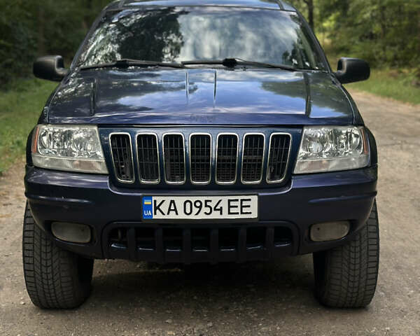 Синий Джип Гранд Чероки, объемом двигателя 2.7 л и пробегом 279 тыс. км за 5999 $, фото 1 на Automoto.ua