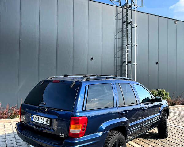 Синий Джип Гранд Чероки, объемом двигателя 4.7 л и пробегом 205 тыс. км за 9200 $, фото 6 на Automoto.ua