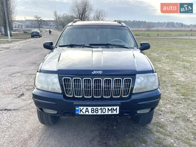 Синий Джип Гранд Чероки, объемом двигателя 2.69 л и пробегом 305 тыс. км за 7700 $, фото 8 на Automoto.ua