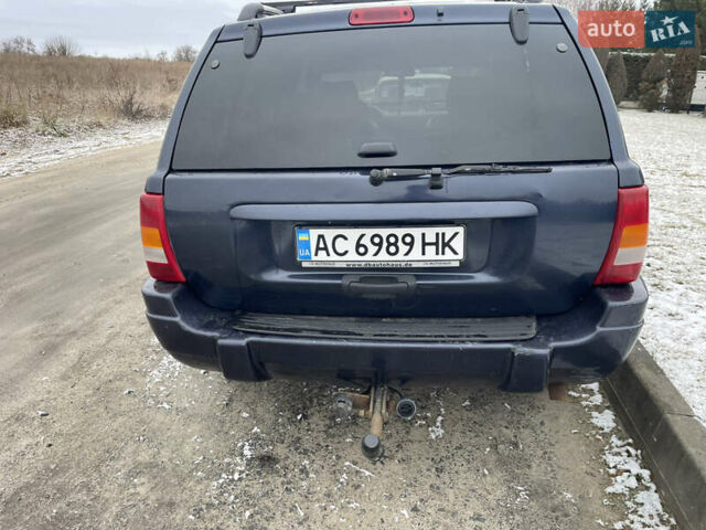 Синій Джип Grand Cherokee, об'ємом двигуна 4 л та пробігом 295 тис. км за 5700 $, фото 36 на Automoto.ua