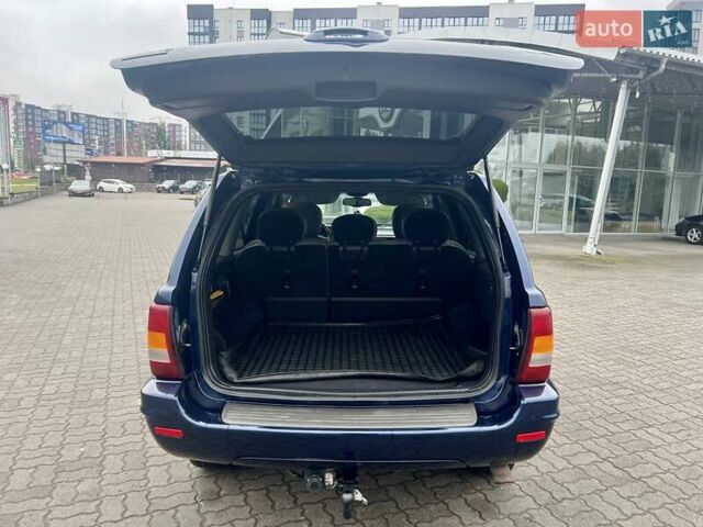 Синий Джип Гранд Чероки, объемом двигателя 2.69 л и пробегом 343 тыс. км за 9000 $, фото 9 на Automoto.ua