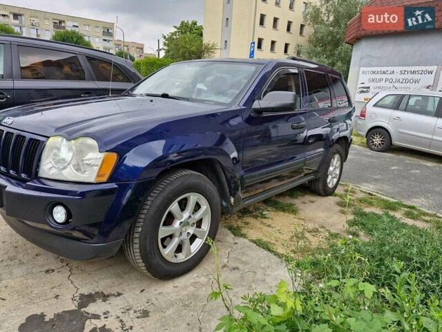 Синий Джип Гранд Чероки, объемом двигателя 3.7 л и пробегом 199 тыс. км за 4500 $, фото 1 на Automoto.ua