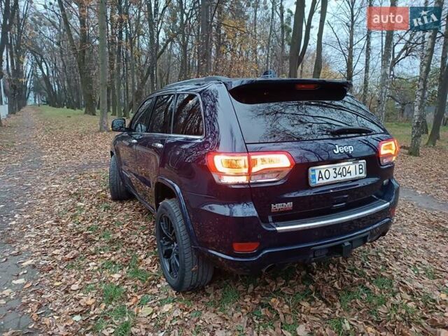 Синій Джип Grand Cherokee, об'ємом двигуна 5.7 л та пробігом 160 тис. км за 24000 $, фото 13 на Automoto.ua