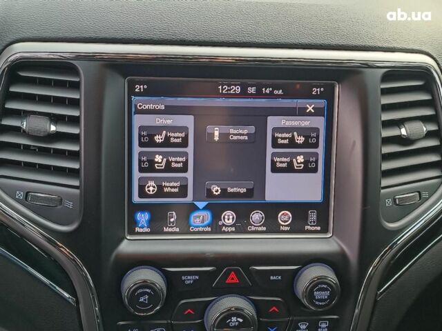 Синий Джип Гранд Чероки, объемом двигателя 3.6 л и пробегом 132 тыс. км за 26490 $, фото 33 на Automoto.ua