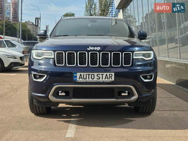 Синий Джип Гранд Чероки, объемом двигателя 3 л и пробегом 105 тыс. км за 26900 $, фото 1 на Automoto.ua