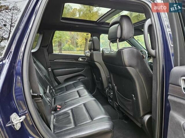 Джип Гранд Чероки 2018 в Киеве на Automoto.ua Синий Джип Гранд Чероки, объемом двигателя 3 л и пробегом 167 тыс. км за 25990 $, фото 32 на Automoto.ua