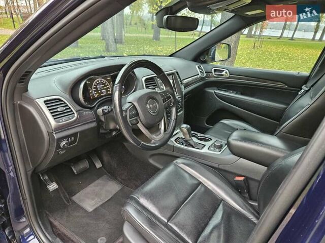 Джип Гранд Чероки 2018 в Киеве на Automoto.ua Синий Джип Гранд Чероки, объемом двигателя 3 л и пробегом 167 тыс. км за 25990 $, фото 13 на Automoto.ua