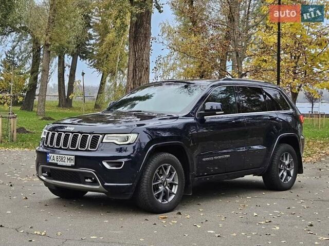 Джип Гранд Чероки 2018 в Киеве на Automoto.ua Синий Джип Гранд Чероки, объемом двигателя 3 л и пробегом 167 тыс. км за 25990 $, фото 9 на Automoto.ua