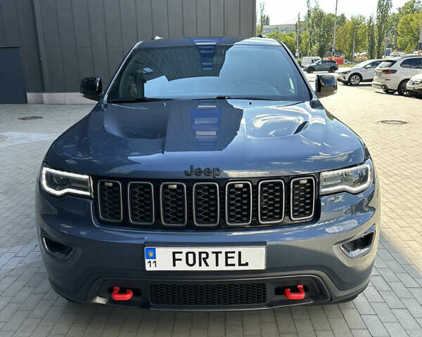 Синий Джип Гранд Чероки, объемом двигателя 3.6 л и пробегом 84 тыс. км за 33900 $, фото 1 на Automoto.ua