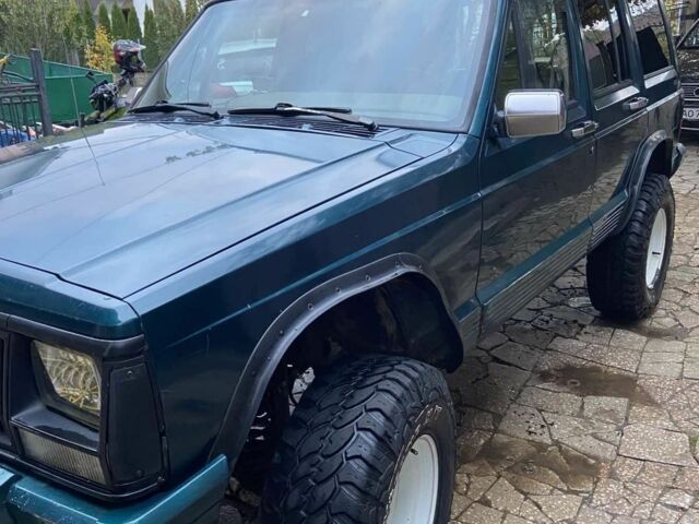 Зеленый Джип Гранд Чероки, объемом двигателя 4 л и пробегом 260 тыс. км за 3999 $, фото 6 на Automoto.ua