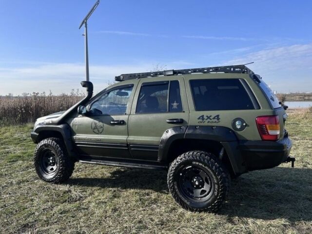 Зеленый Джип Гранд Чероки, объемом двигателя 2.7 л и пробегом 290 тыс. км за 4300 $, фото 2 на Automoto.ua