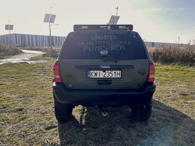 Зеленый Джип Гранд Чероки, объемом двигателя 2.7 л и пробегом 290 тыс. км за 4300 $, фото 4 на Automoto.ua