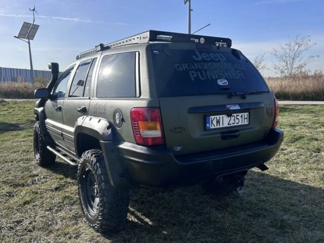 Зеленый Джип Гранд Чероки, объемом двигателя 2.7 л и пробегом 290 тыс. км за 4300 $, фото 3 на Automoto.ua