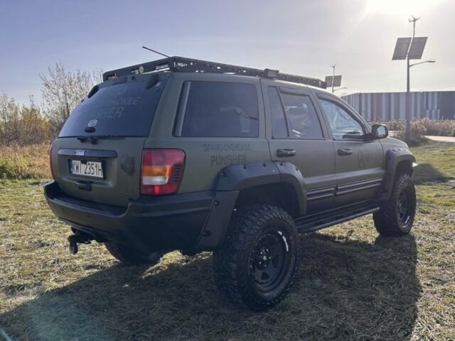 Зеленый Джип Гранд Чероки, объемом двигателя 2.7 л и пробегом 290 тыс. км за 4300 $, фото 5 на Automoto.ua