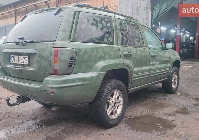 Зеленый Джип Гранд Чероки, объемом двигателя 3.12 л и пробегом 232 тыс. км за 3600 $, фото 2 на Automoto.ua