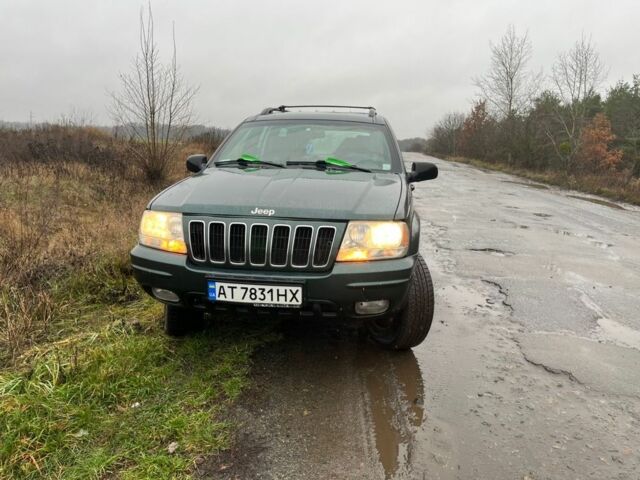Зеленый Джип Гранд Чероки, объемом двигателя 3.1 л и пробегом 220 тыс. км за 3800 $, фото 1 на Automoto.ua