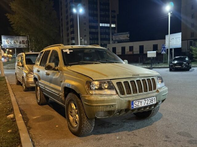 Джип Гранд Чероки 2003 в Харькове на Automoto.ua Зеленый Джип Гранд Чероки, объемом двигателя 2.7 л и пробегом 250 тыс. км за 3500 $, фото 1 на Automoto.ua