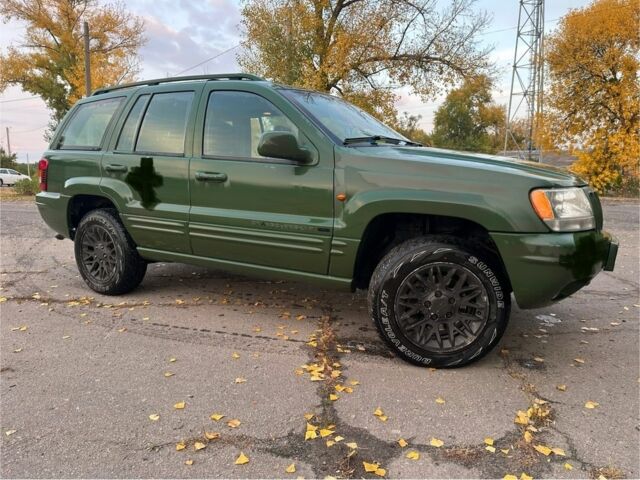 Зеленый Джип Гранд Чероки, объемом двигателя 2.7 л и пробегом 378 тыс. км за 5800 $, фото 2 на Automoto.ua