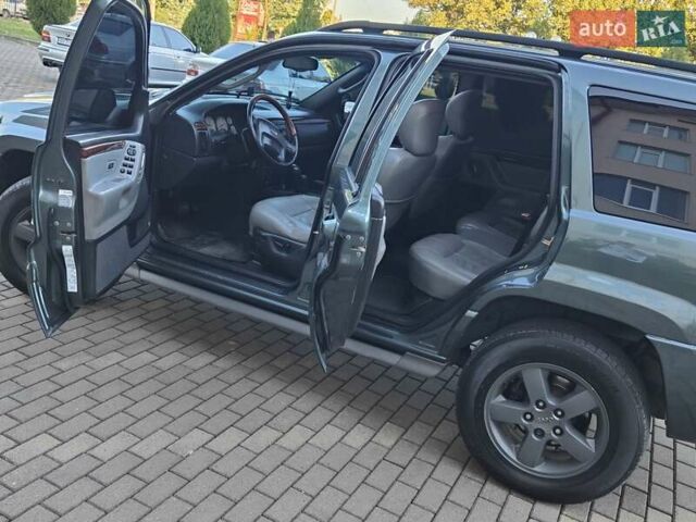 Зелений Джип Grand Cherokee, об'ємом двигуна 2.7 л та пробігом 374 тис. км за 9300 $, фото 35 на Automoto.ua