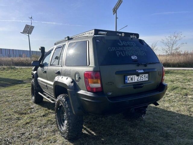 Зеленый Джип Гранд Чероки, объемом двигателя 2.7 л и пробегом 200 тыс. км за 3544 $, фото 6 на Automoto.ua